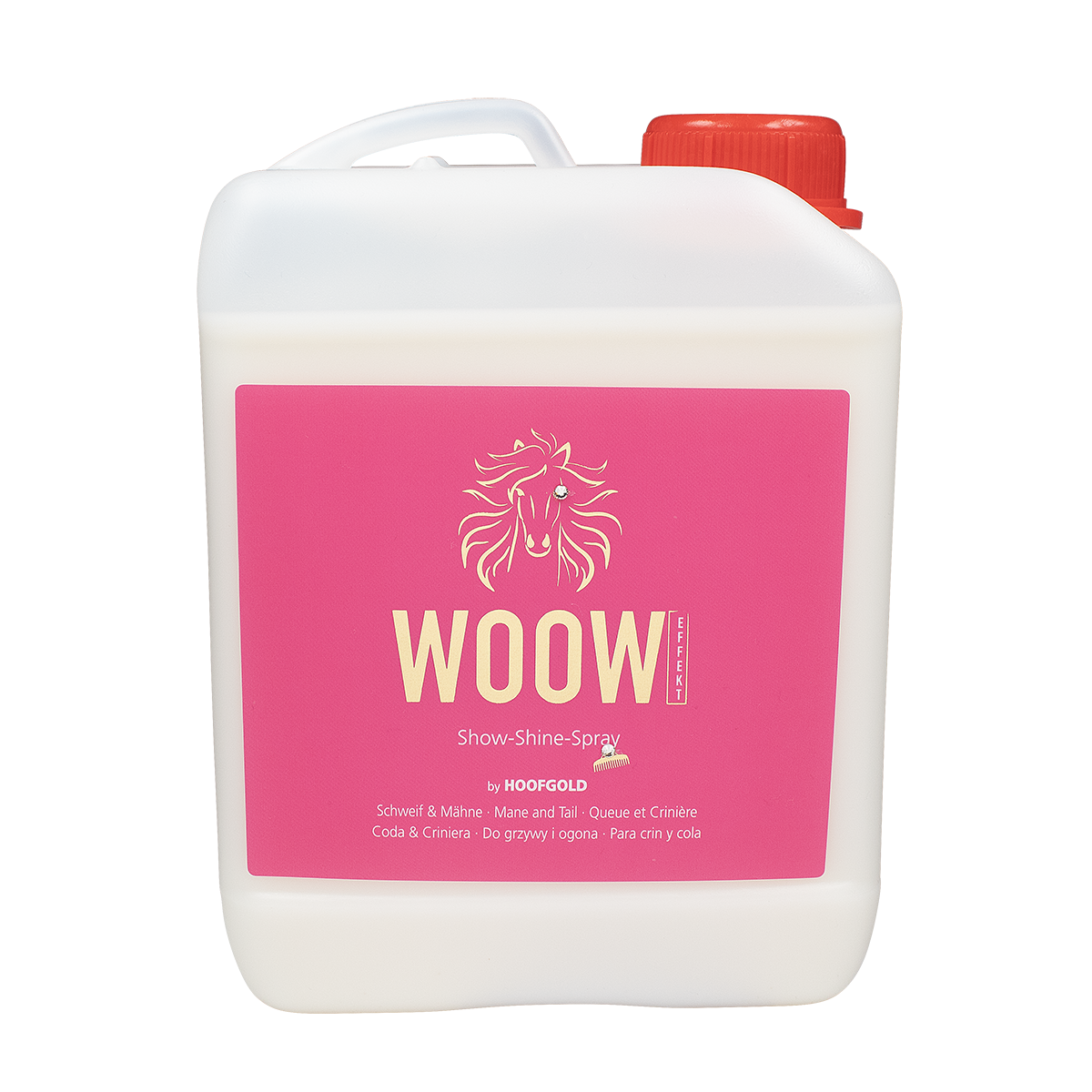WOOW Show-Shine-Spray, Schweif- und Mähnen-Spray für Glanz und Volumen, (500/1000/2500 ml)